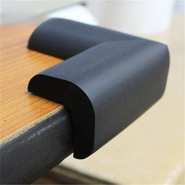 Protecteur de Coin de Table - BabySafetyCornerProtector™ - Noir - Le bébé sécuritaire